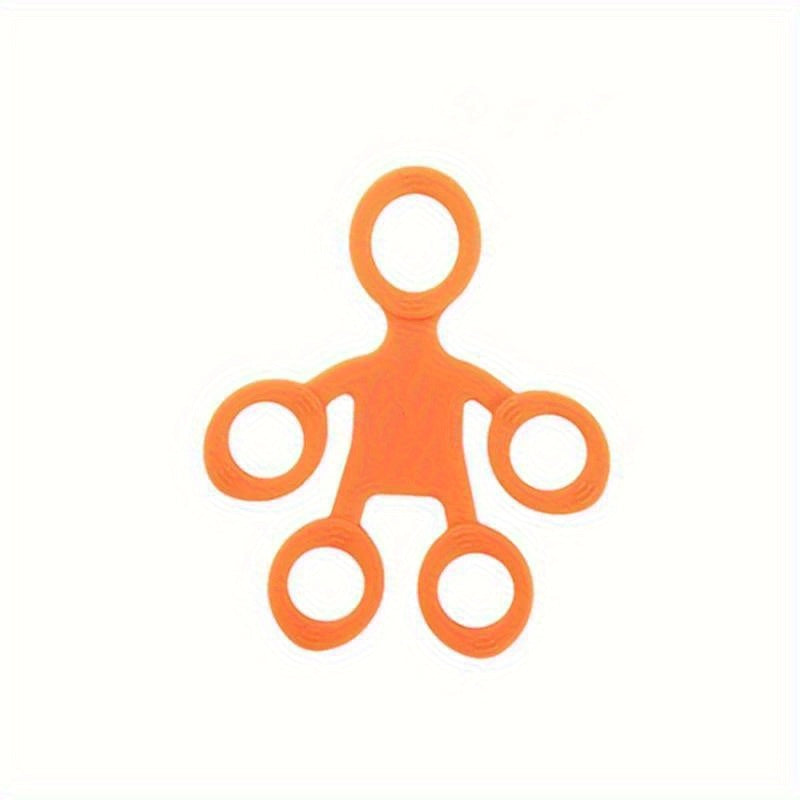 1pc Silicone Finger Grip Strengthener, Medium Tension Level, Hand Exerciser Ring for Finger Training and Strength Improvement
