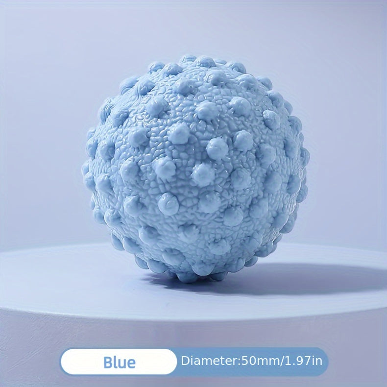 Fascia Ball, Raised Point Massage Ball, TPR Yoga Ball, Waist Back, Foot Massage Ball, Suitable for Home Gym