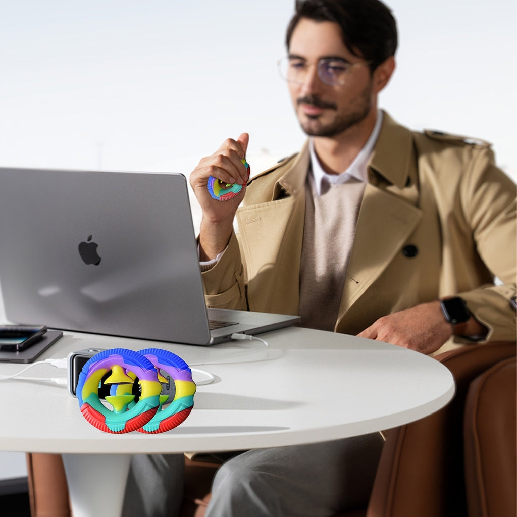 1pc Silicone Grip Strengthener with Suction Cup, Finger Rehabilitation Trainer, Hand Exercise Device