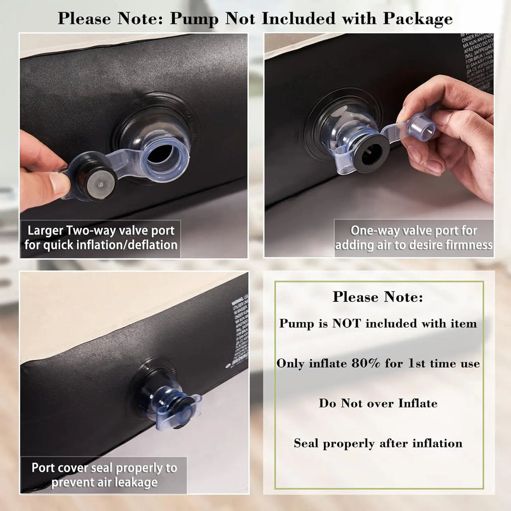 Wholesale Large Size Inflatable Bed Simple Portable Air Cushion Bed Outdoor Household Inflatable Bed