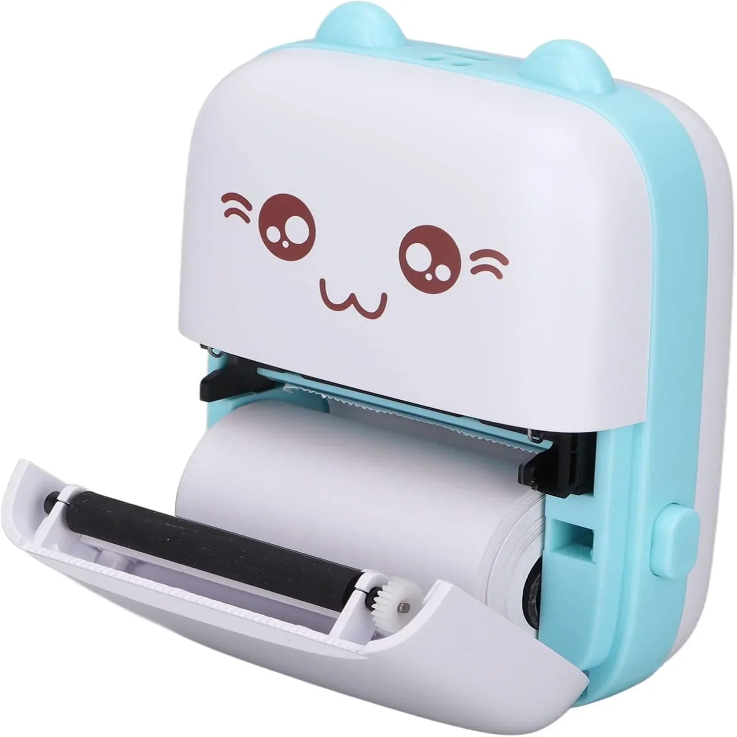 Inkless Label Printer, Portable  Thermal Printer with 200DPI High Hesolution, Bluetooth Label Printer for Shipping Packages, Sti