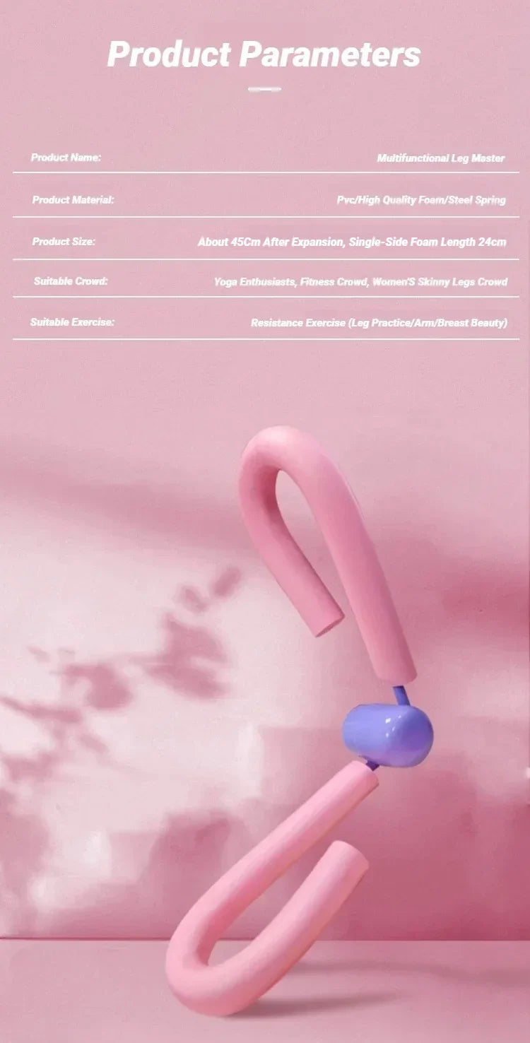 Fitness Leg Clamp Inner Equipment Trainer Accessories Yoga Women'S Home Slim Thighs God Tool Training Beauty Tightening Pelvic