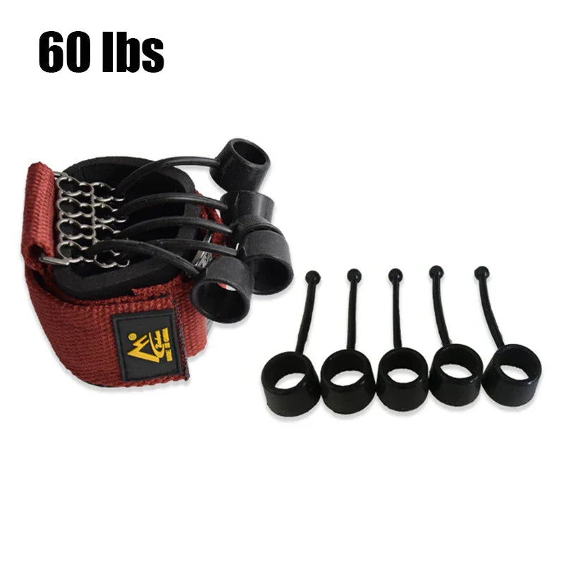 Finger Flexion Extension Trainer 20/40/60/75 lbs Fitness Sports Finger Strength Exerciser Hand Rehabilitation Training Equipment