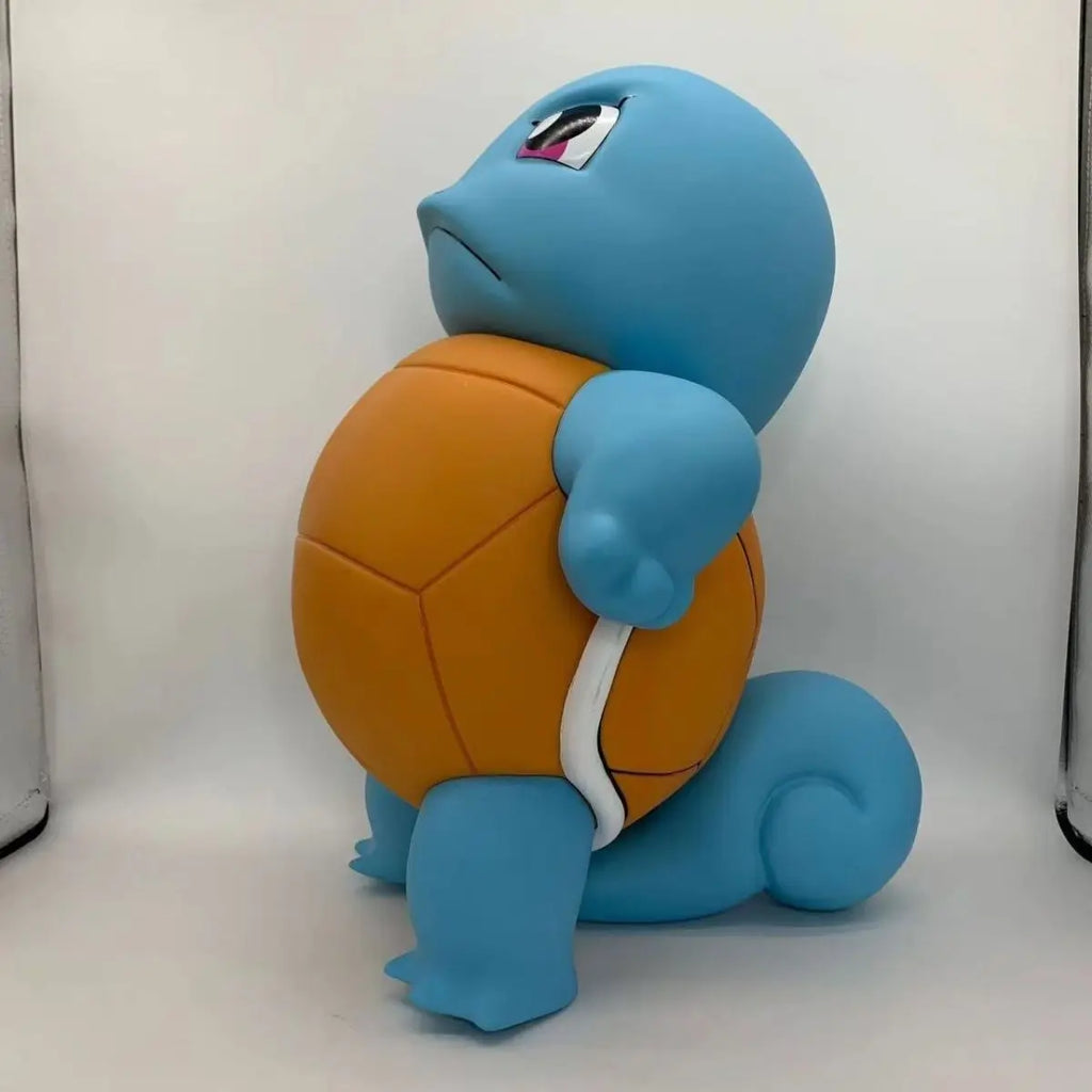 Pokemon Squirtle Water Spraying Toy Big Size Cute Jenny Turtle Car Accessory Popular Anime Model Hand Figure Collectible