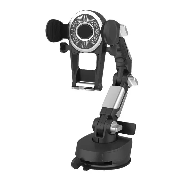 Left & Right Adjustable Rotating Car Phone Stand – Desktop & Navigation Phone Holder Accessory