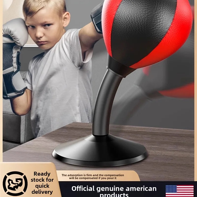 (Recommended By The United States)Desktop Boxing Speed Reaction Ball - A Children's Toy Training Equipment Suitable For Both Boy