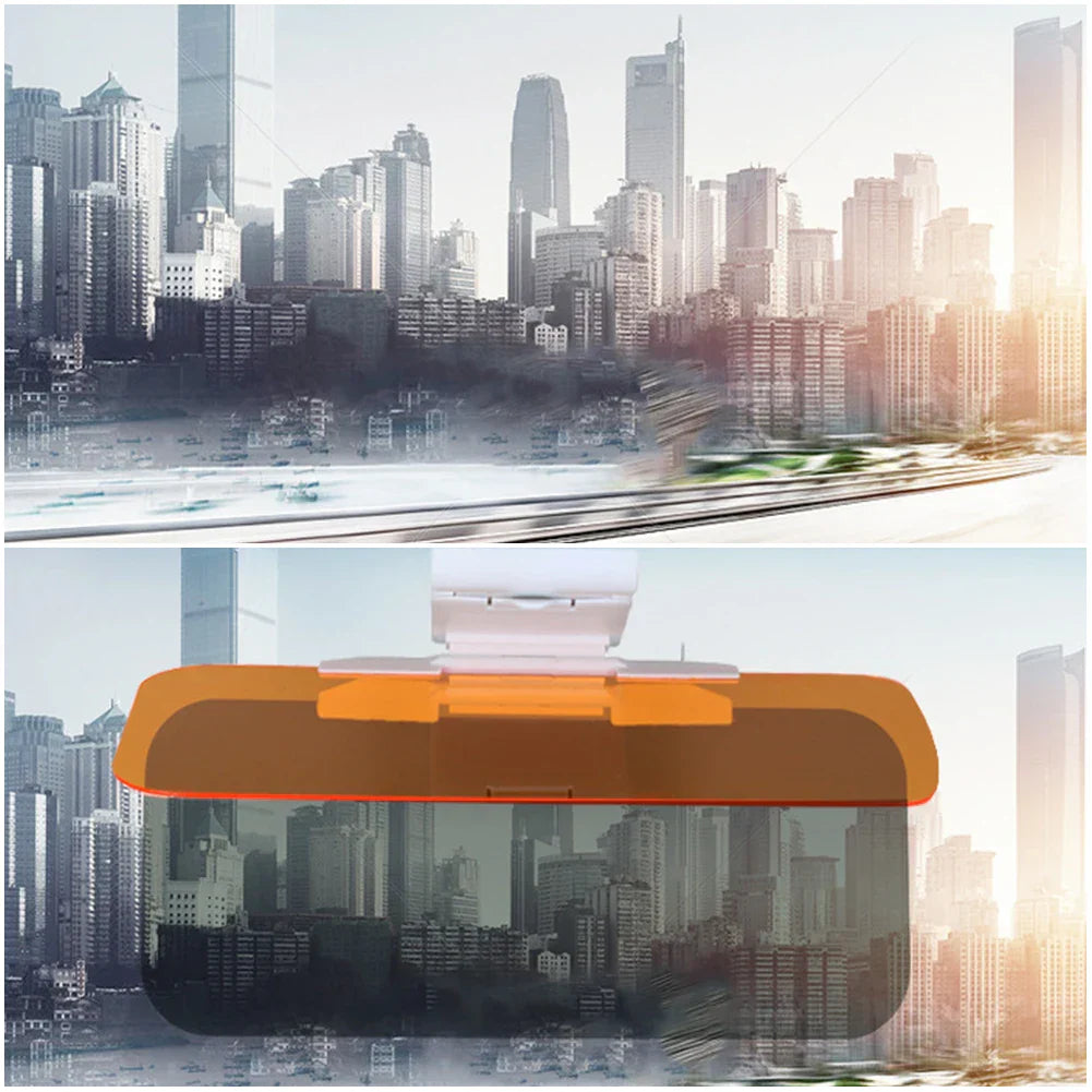 Car Sun Visor Polarized Anti Glare Sun Visor Extender Anti-Dazzle UV Blocking Sunshade HD Night Vision Driving Goggle Sun Shade