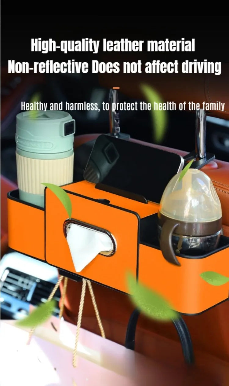 Hanging Seat Hook Cup Holder Storage Bag Universal Car Seat Back Organizer Multi-Function Hanging