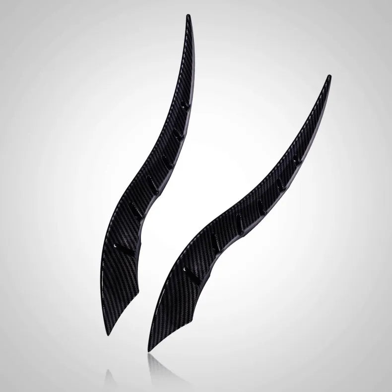 FOR Volkswagen LAVIDA 2008-2025 New Dragon Horn shaped Car Exterior Decoration (Arc Light Speed Flow Fin)