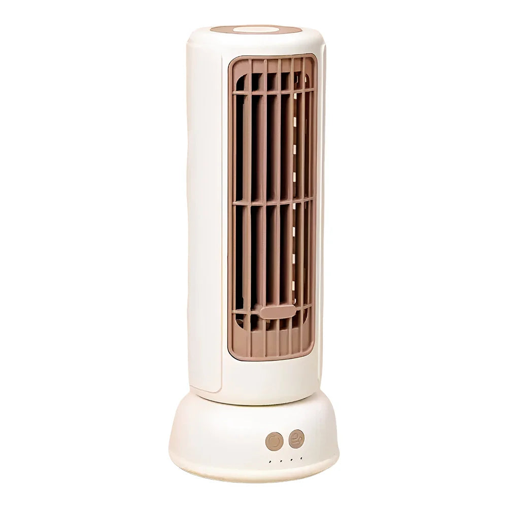 Desktop Mini Tower Fan with 3 Speeds & 90° Oscillation Desk Fan Quiet Cooling Fan Cooler Fan for Home Office Desktop Bedroom