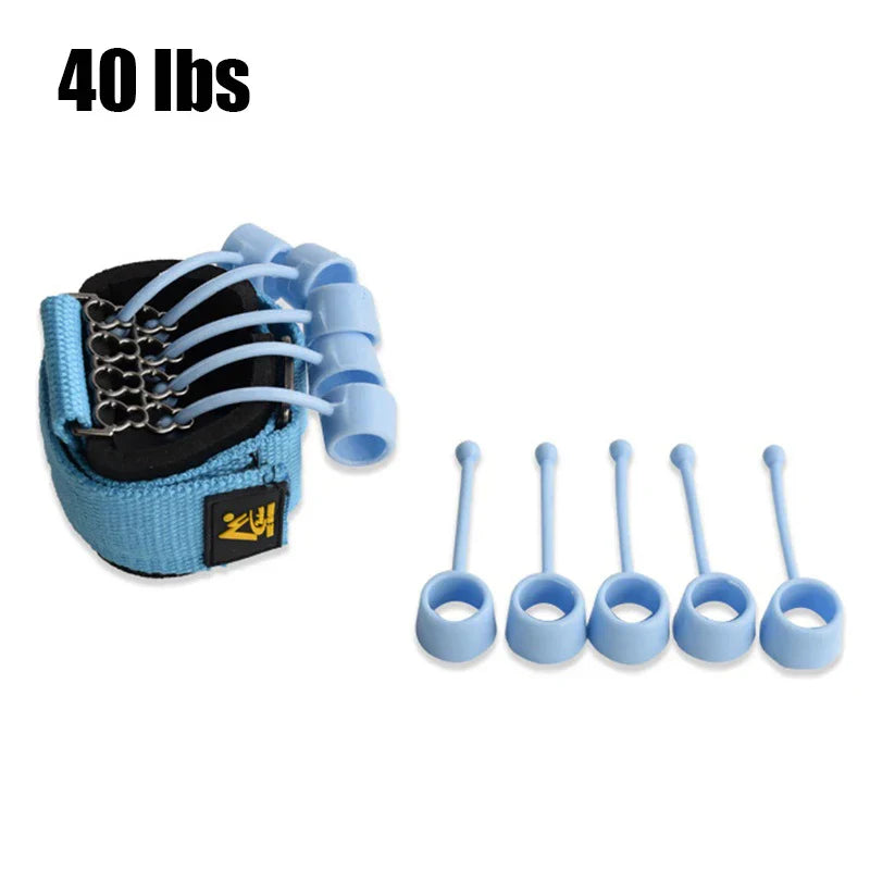 Finger Flexion Extension Trainer 20/40/60/75 lbs Fitness Sports Finger Strength Exerciser Hand Rehabilitation Training Equipment