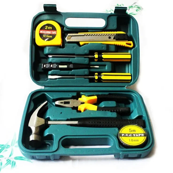 Spot household toolbox set, car gift emergency combination tool set, auto repair hardware tool set