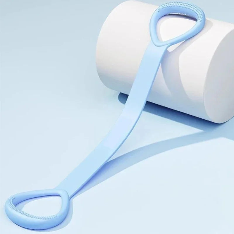 1PCS Fitness Stretching Belt With 8 Shaped Puller Arm Back Training Elastic Rope Yoga Auxiliary Exercise Equipment Home Female