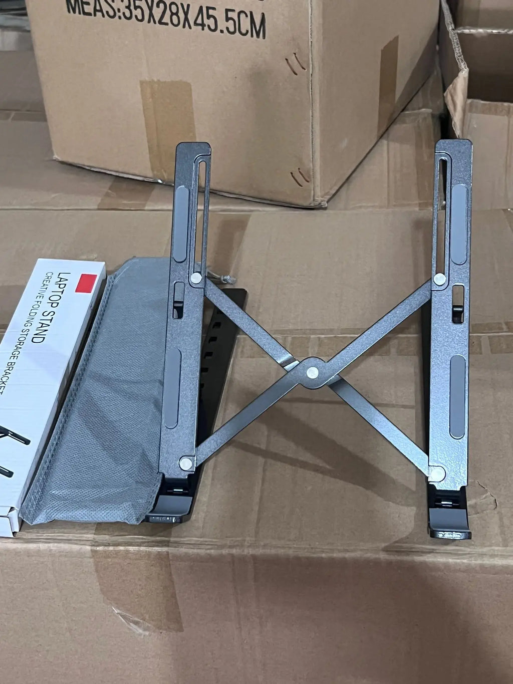 Free Shipping Laptop Stand Aluminum Alloy Computer Desktop Tablet Stand  Folding And Lifting Portable Heat Dissipation Bracket