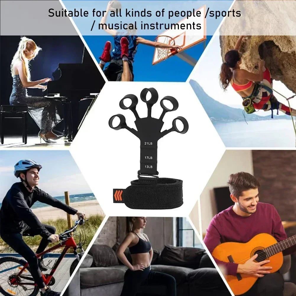 Finger Grip Training Gym Exercise Patient Hand Strengthener Gripper Workout Equipment Expander Exercisers Portable Fitness Body