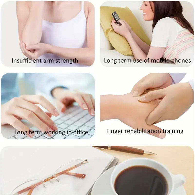 3pcs silicone finger massager, finger rehabilitation device, suitable for sports enthusiasts, office workers